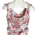 Babylon Collection Italia satin dress with bows and chiffon Pink Size 4 Photo 13