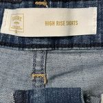 Levi's Signature By Levi Strauss Gold High Rise Distressed Cut Off Shorts Size 12 Photo 8