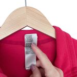 The North Face Pink Fleece Quarter Zip Sweater Shirt Sz S Photo 4