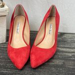 Charles David  Red Suede Pump Shoes 6.5 Photo 1