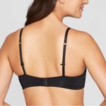 New Auden 34DDD 34F Black Nursing Bra Lightly Lined Wirefree Bra NWT Size undefined Photo 1