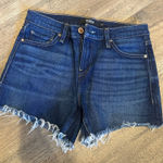 Hudson  Dark Denim Shorts Photo 0