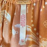 Free People Golden Hour Maxi Dress Bohemian Floral Dainty Tan Sand Neutral XS Photo 11