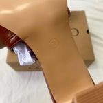 Coutgo New in Box Dark Brown Preppy Coquette Mary Jane Ballerina High Heels 8.5 Photo 5