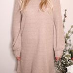 She & Sky Mocha Waffle Long Sleeve Dress Photo 2