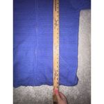 Soft Surroundings Cactus Wren Cardigan Zip Sweater Amparo Blue Medium EUC Photo 5