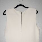 Rebecca Minkoff White Ribbed Fit & Flare Knit Dress Size Large Photo 5