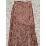 Free People Ariana Sequin Side Slit Maxi Skirt Photo 3