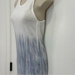 Splendid  Alessia Midi Dress Tie Dye Sleeveless White Blue Small New Vacay Beach Photo 4