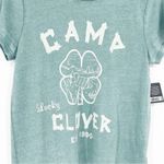 Lucky Brand NWT‎  Camp Clover Tee S Green Photo 2