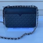 Michael Kors MK Rose SM Crossbody Bag -Black Photo 1