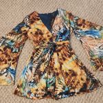 Marciano  By Guess Emaya Romper Size 2 Eutopia Print Photo 1