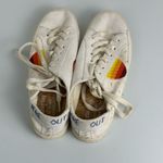 Soludos Peace Out Sun Embroidered Canvas Boho Sneakers Women’s Sz 6.5 Photo 4