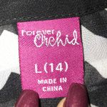 Forever orchid zigzag striped top Photo 4