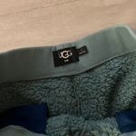 UGG Women’s  Sherpa Green Fleece Lined Camila Shorts Large L Green Brand NWOT Photo 4