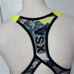 Victoria's Secret VSX  • Incredible Plunge Sports Bra Multi Color Blue Yellow Photo 5