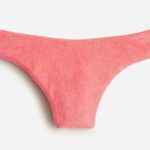 J.Crew NWT Coral Terry Cloth Cheeky Bikini Swim Bathing Suit Bottom Size XXL Photo 2