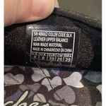 Skechers  Up Lifted Size 9 Slip On‎ Flexible Mary Jane Shoes Black Blue Glittery Photo 5