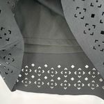 Banana Republic NWT Geometric Laser Cut Ponte Pencil Skirt Black Size 2 Office Photo 6