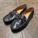 Ralph Lauren Lauren Briley II Slip On Leather Loafers Blue 8 Photo 13
