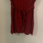 Sweater Project  Red Knit Top Photo 1