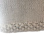 Alberto Makali  Cream Knit  Vest with Faux Fur Photo 5