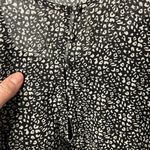 Maurice's  Women’s Sz Medium Black/White Cold Shoulder Elastic‎ Waist Dress Photo 11