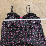 Victoria's Secret Victoria’s Secret floral coquette y2k satin bow top Photo 2