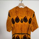 Altuzarra Kieran Printed Midi Dress with Leather Belt Womens New Size 50 Photo 5