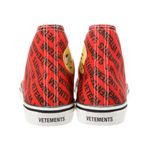 NIB VETEMENTS Printed Canvas Emoji High Photo 1