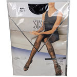 Sisi Moda Fashion Tights Black Size 2 Long Made In Italy Photo 0