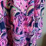 Lilly Pulitzer Arlette Print UPF 50+ Long Sleeve Swing Dress Sz L Brand New Photo 4