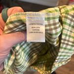 VRG GRL Plaid Wide Leg Pants Yellow Green High Waist Vintage 90s Vibe Sz 6 Photo 4