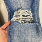 L'Agence El Matador French Slim Denim Jeans Light Wash Raw Hems Women’s Size 25 Photo 2
