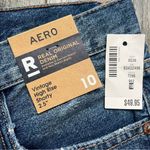 Aeropostale Aero NWT Vintage High Rise Shorty 2.5” Jean Shorts SZ 10 Distressed Photo 2