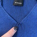 PINKO Blue and Black Body Suit Size Small Photo 6