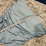 J.Crew Ruched Bandeau One-Piece BC115 / Blue Mist Size 24 Plus Photo 12