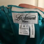 La Femme  Floor Length Broach Gown Photo 2