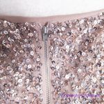 NEW Maya Bridesmaid sleeveless square neck maxi tulle dress in taupe blush,10 Pink Photo 13