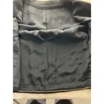 Vintage Frank Gallant Vintage Black Wool Cropped Jacket W/ Satin Trim & Double B Size L Photo 4