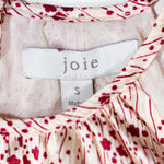 Joie NEW  Kacey Halter Neck Belted Sleeveless Satin Slip Midi Dress Frappe Print Photo 1