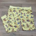 Women’s Little Sleepies Winnie The Pooh Pajama Pants Size Large Yellow Photo 2