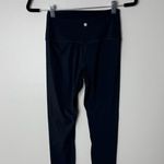 CRZ Yoga Dark Navy Blue High Rise Compression Workout Exercise Leggings Small Photo 0