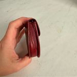 Vintage Les Must de Cartier Bordeaux Leather Coin Purse Photo 5