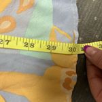 ZARA Pastel Floral Print Retro Button Detail Short Sleeve Dress Size XS Vintage Photo 1