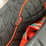 Chacos  Chaco Women’s Orange Aztec Toe Loop Sandals Hiking Outdoor 7 Photo 8