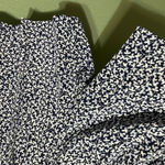 Vintage 100% silk floral prairie modest shorts split skirt high waisted boho Size L Photo 5