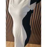 EXPRESS , black and white skinny dress illusion size 4, black and white skinny gi Photo 1