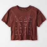 American Eagle  Outfitters Horoscope Constellation Graphic T-Shirt Size Large Photo 2