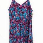 Christian Dior 70’s Vintage Miss Dior Pink Blue Slip Dress Chemise NWT size Large Deadstock Photo 0